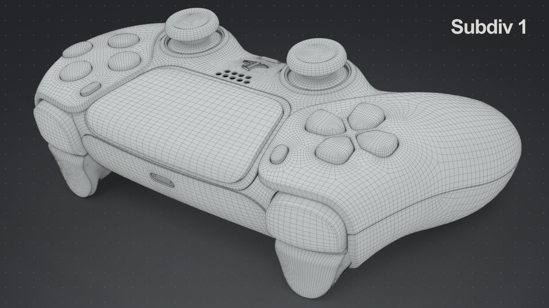 Dualsense Wireless Controller 3D model_28
