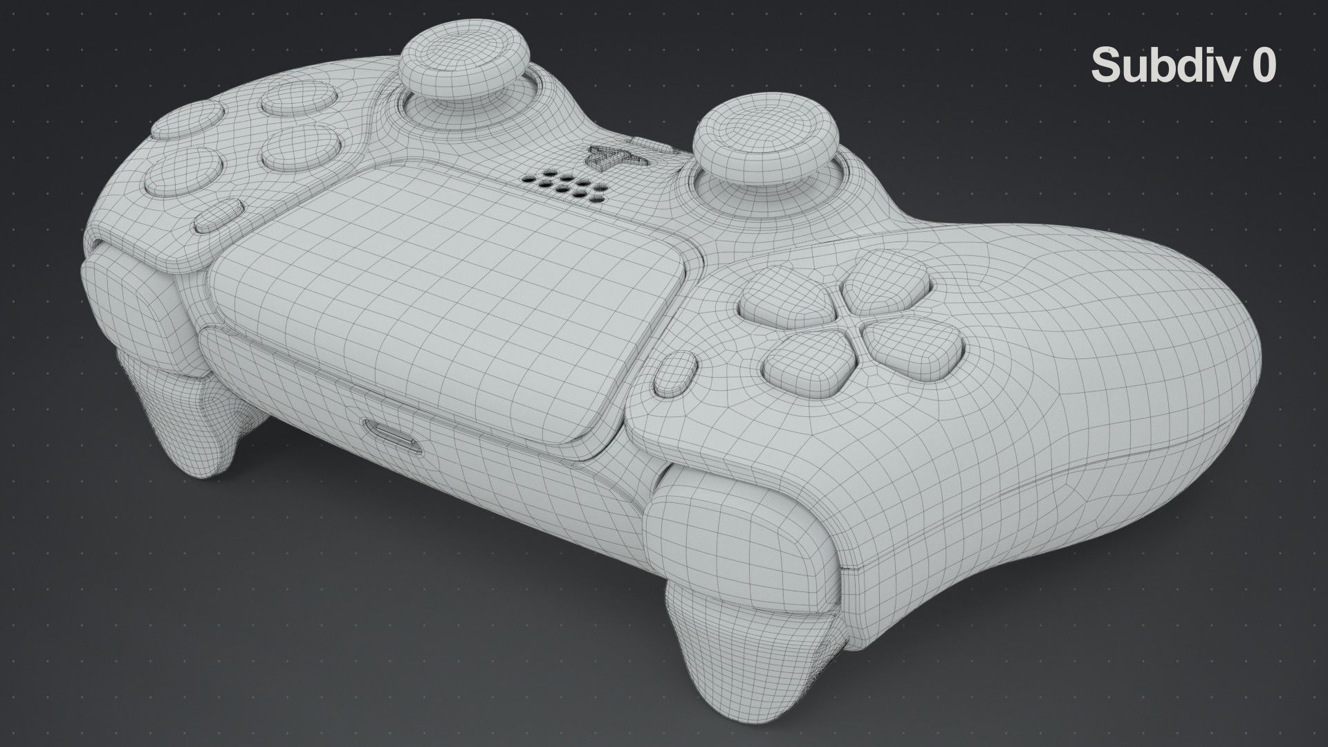 Dualsense Wireless Controller 3D model_27