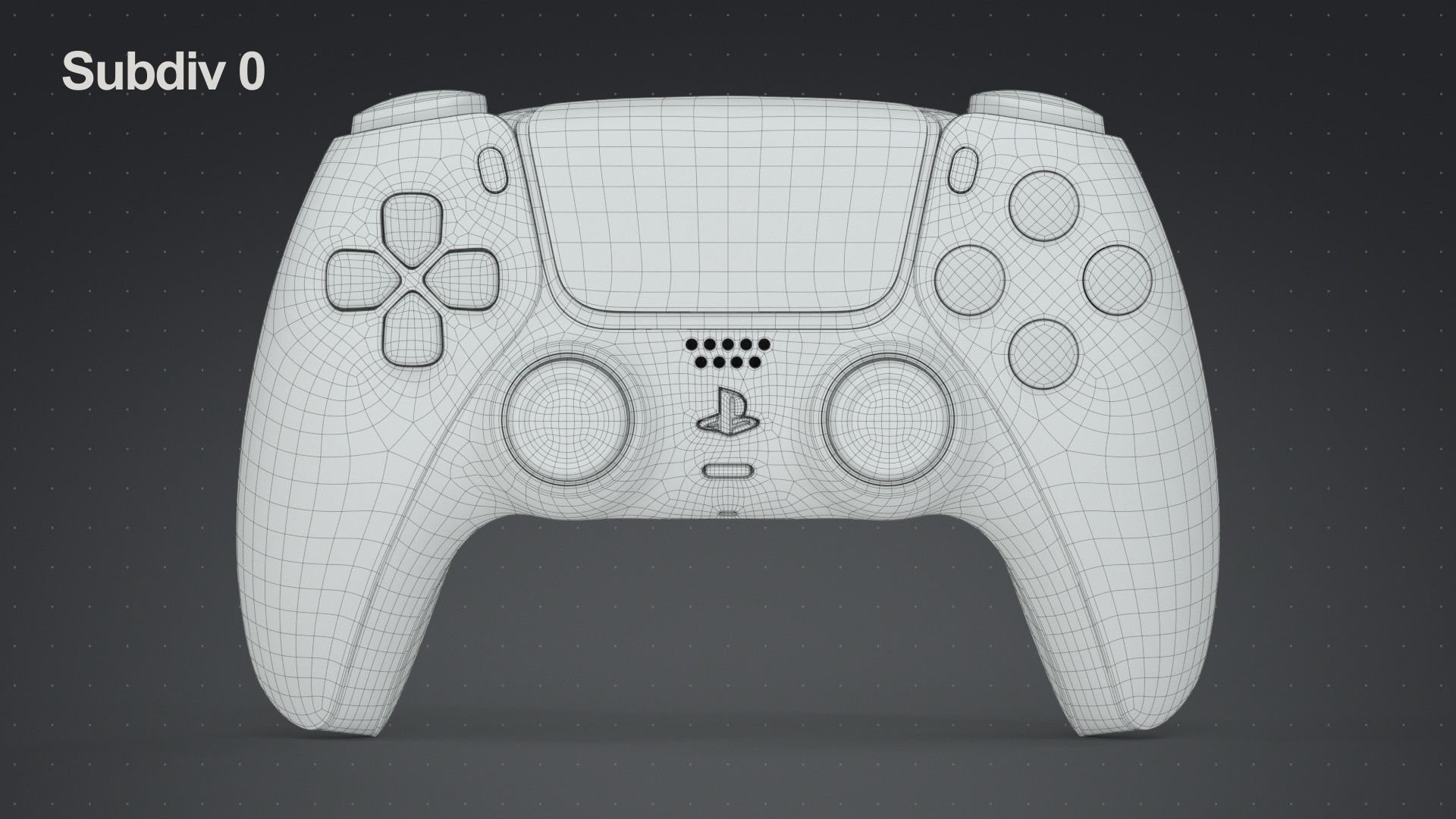 Dualsense Wireless Controller 3D model_13