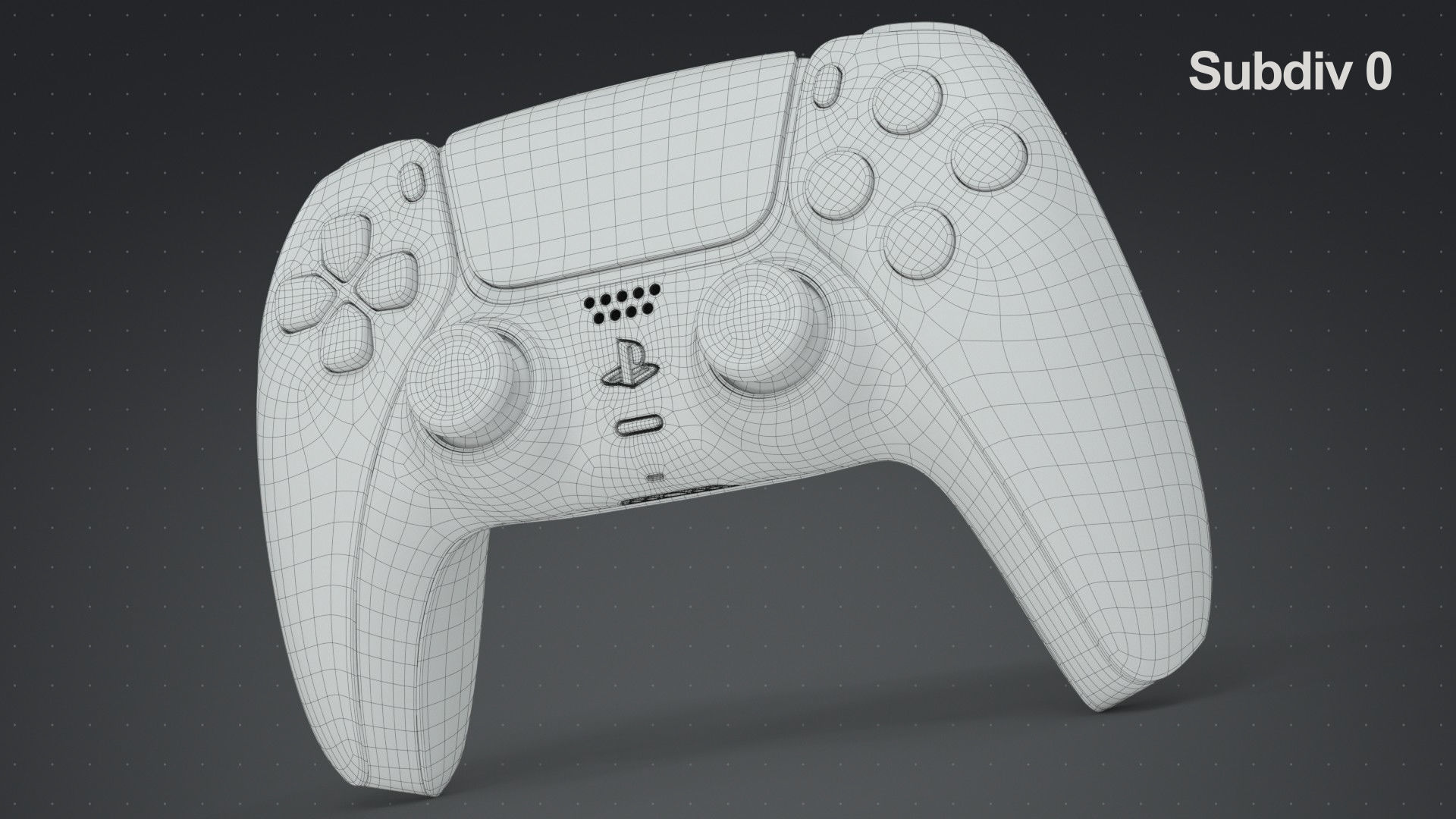 Dualsense Wireless Controller 3D model_29