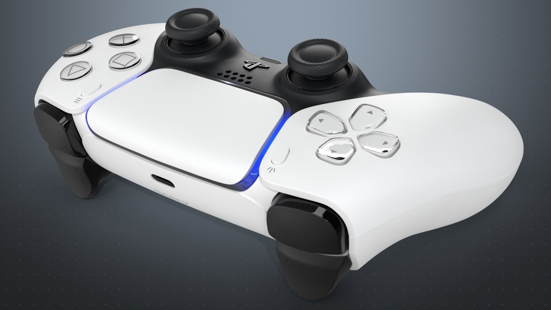 Dualsense Wireless Controller 3D model_7