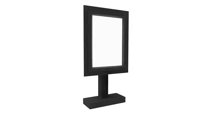 Street Billboard 3D model