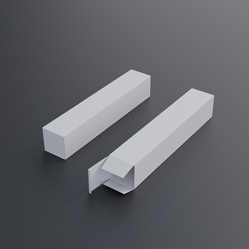 Packaging product box04 Low-poly 3D model
