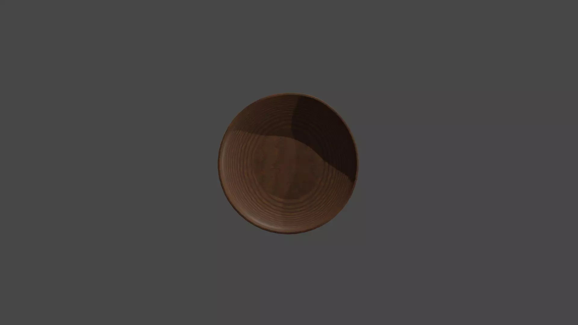 Wooden palte 3d model Free 3D model