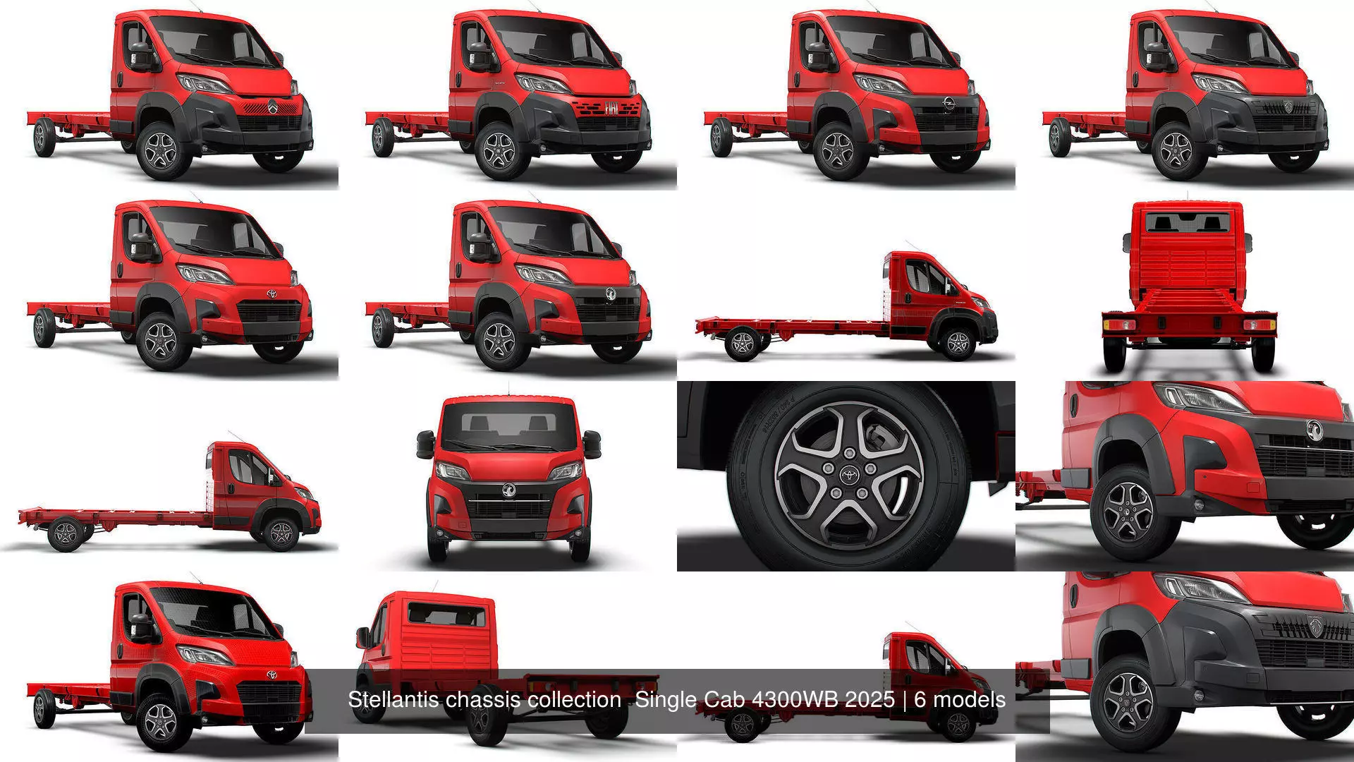 Stellantis chassis collection  Single Cab 4300WB 2025 _0