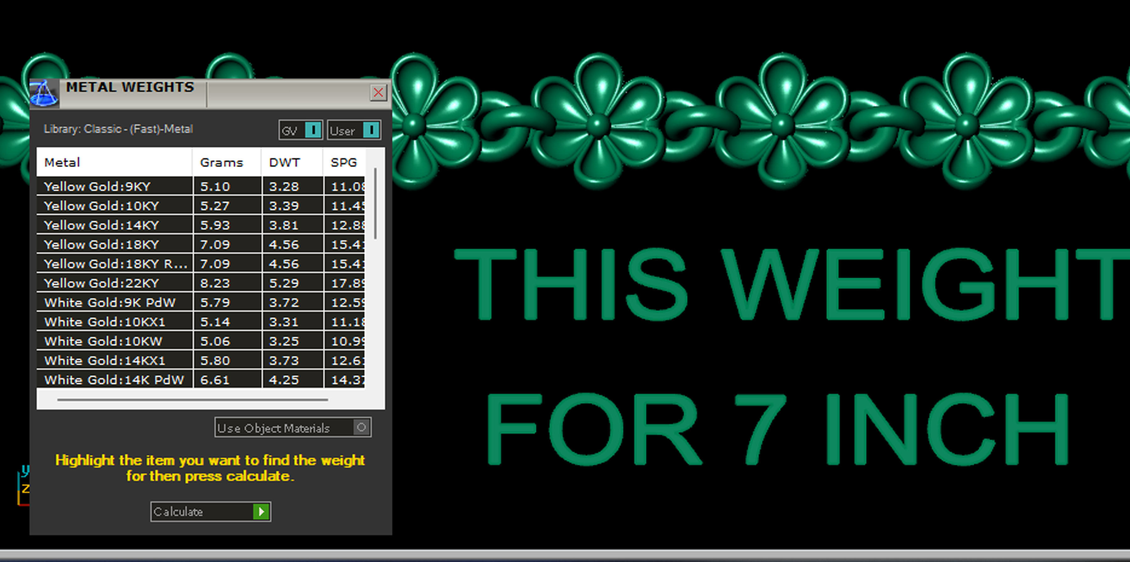 Less Weight flower ladies 3d bracelet for direct casting  3D print model_1