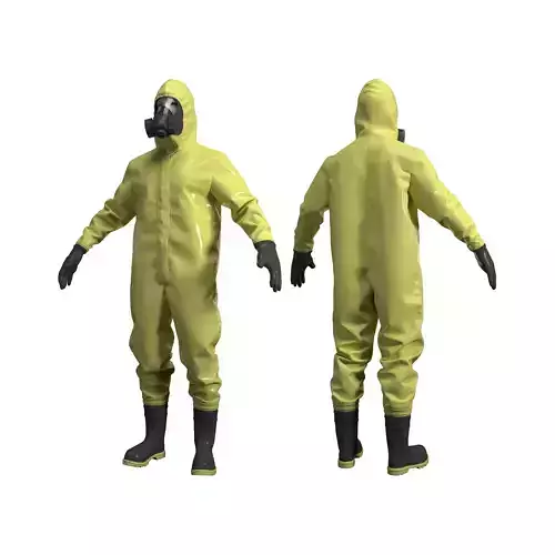 Hazmat Suit - Marvelous Designer