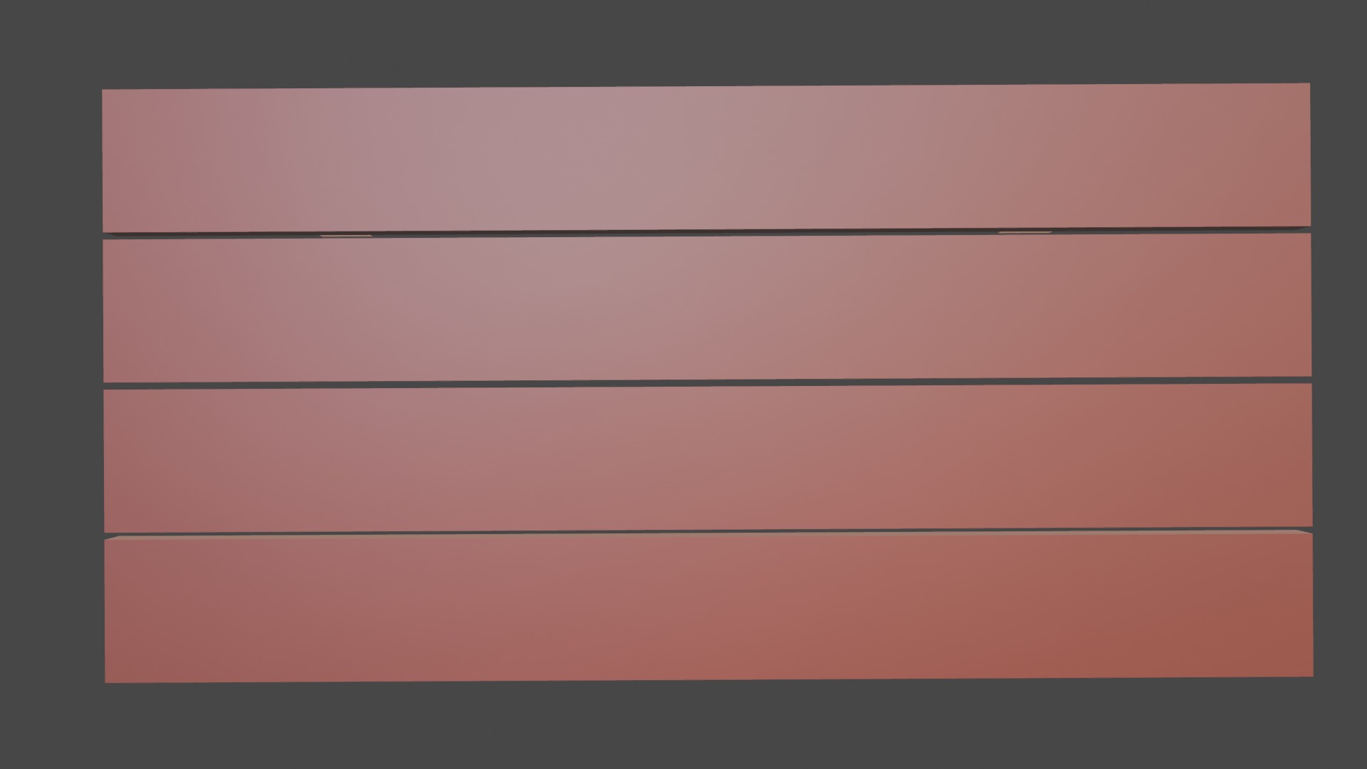 Wooden table Low-poly 3D model_5