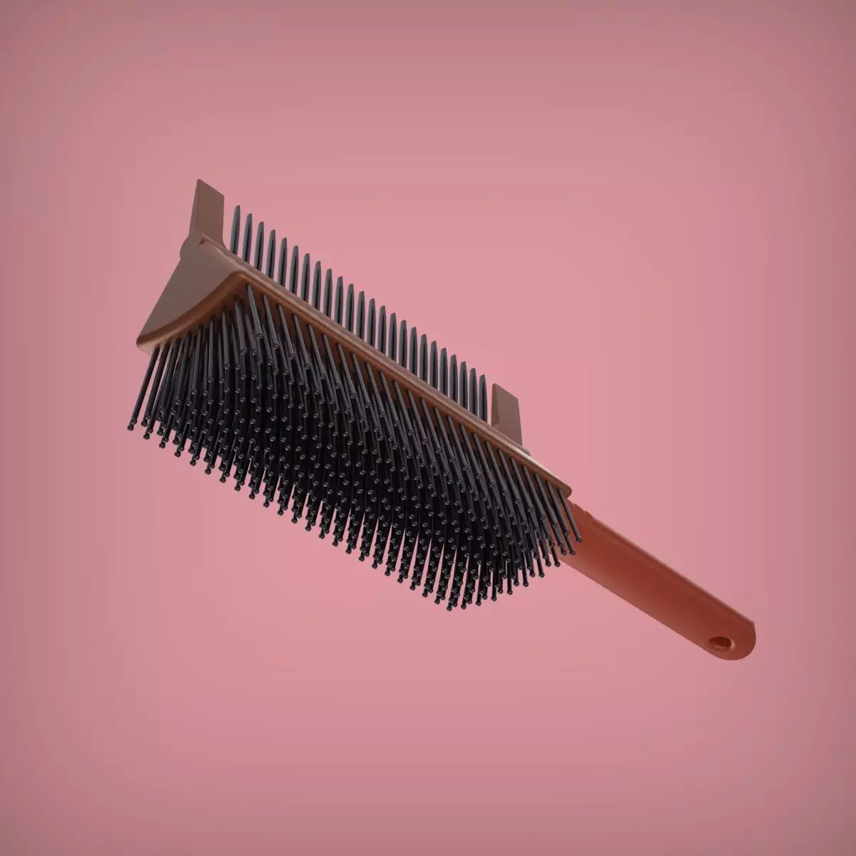 2 in 1 Hair Brush 3D print model_0