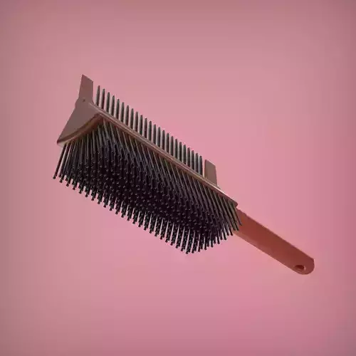 2 in 1 Hair Brush 3D print model