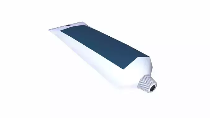 Grease Tube Low-poly 3D model