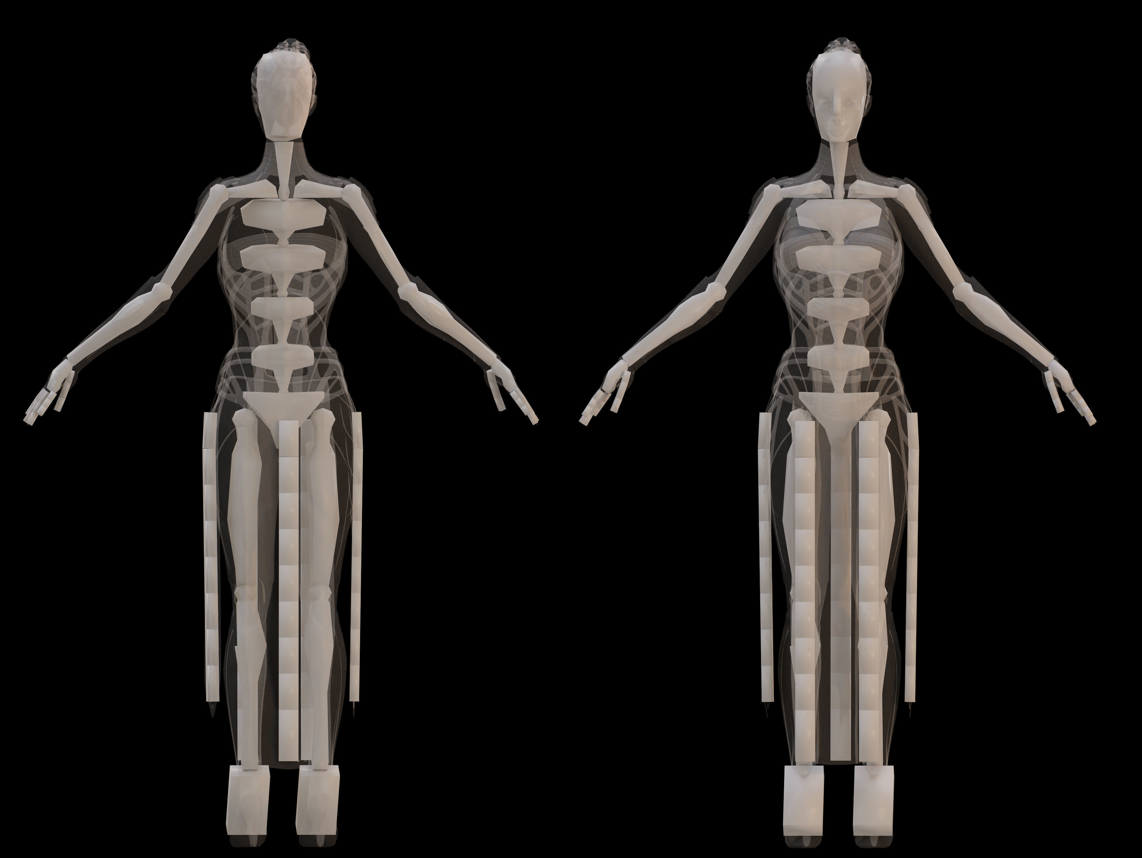 Anunnaki Low-poly 3D model_15