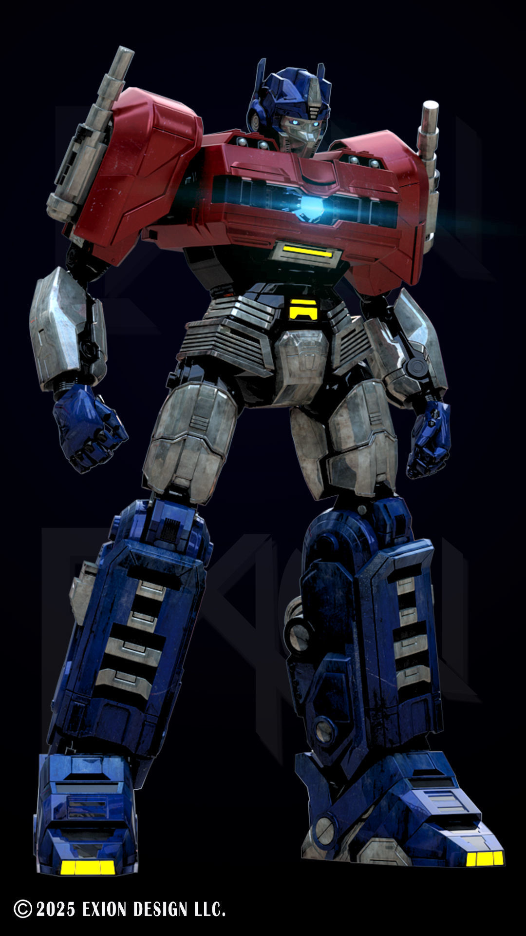 Transformers One Optimus Prime 3D model_5