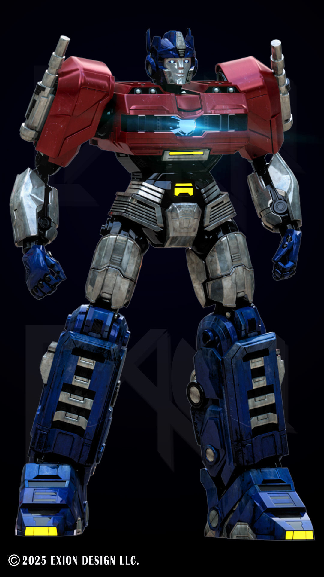 Transformers One Optimus Prime 3D model_2