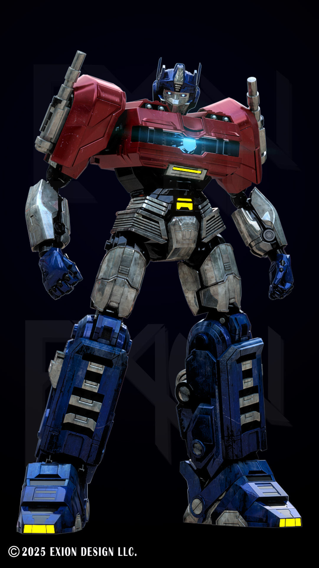 Transformers One Optimus Prime 3D model_1