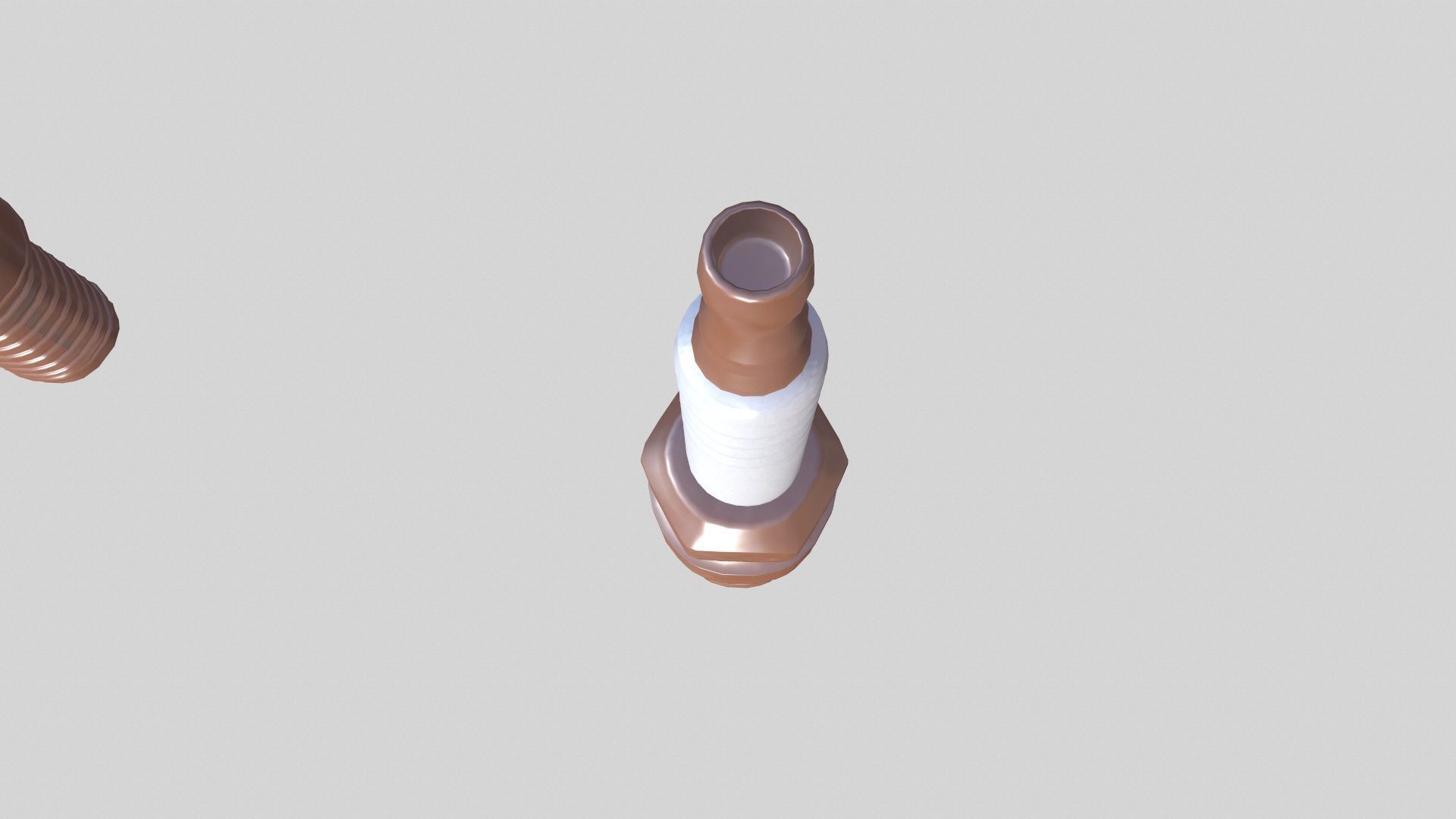 Spark Plug New Low-poly 3D model_6