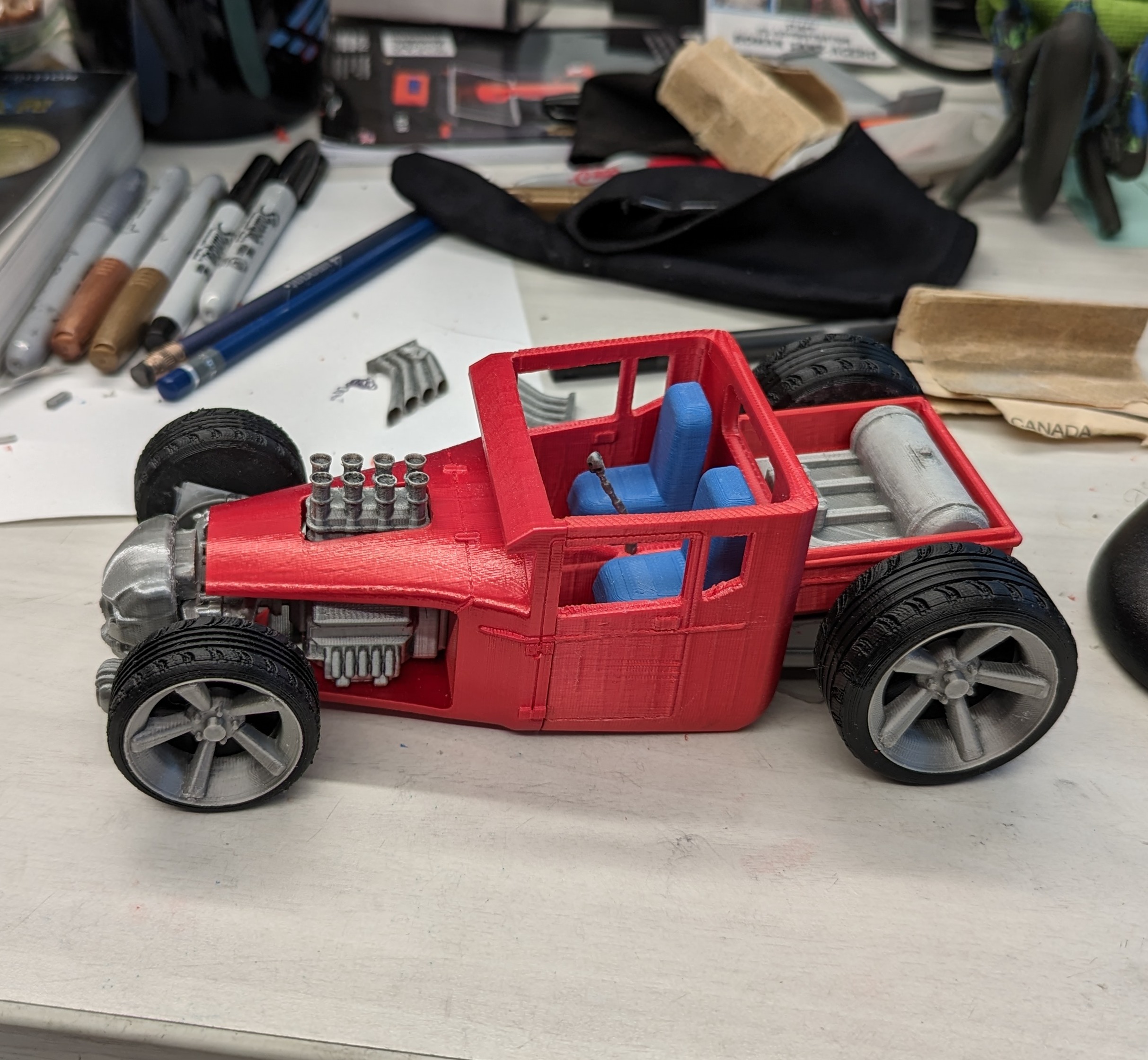 Hot Wheels Boneshaker 3D Printable car 3D print model_1