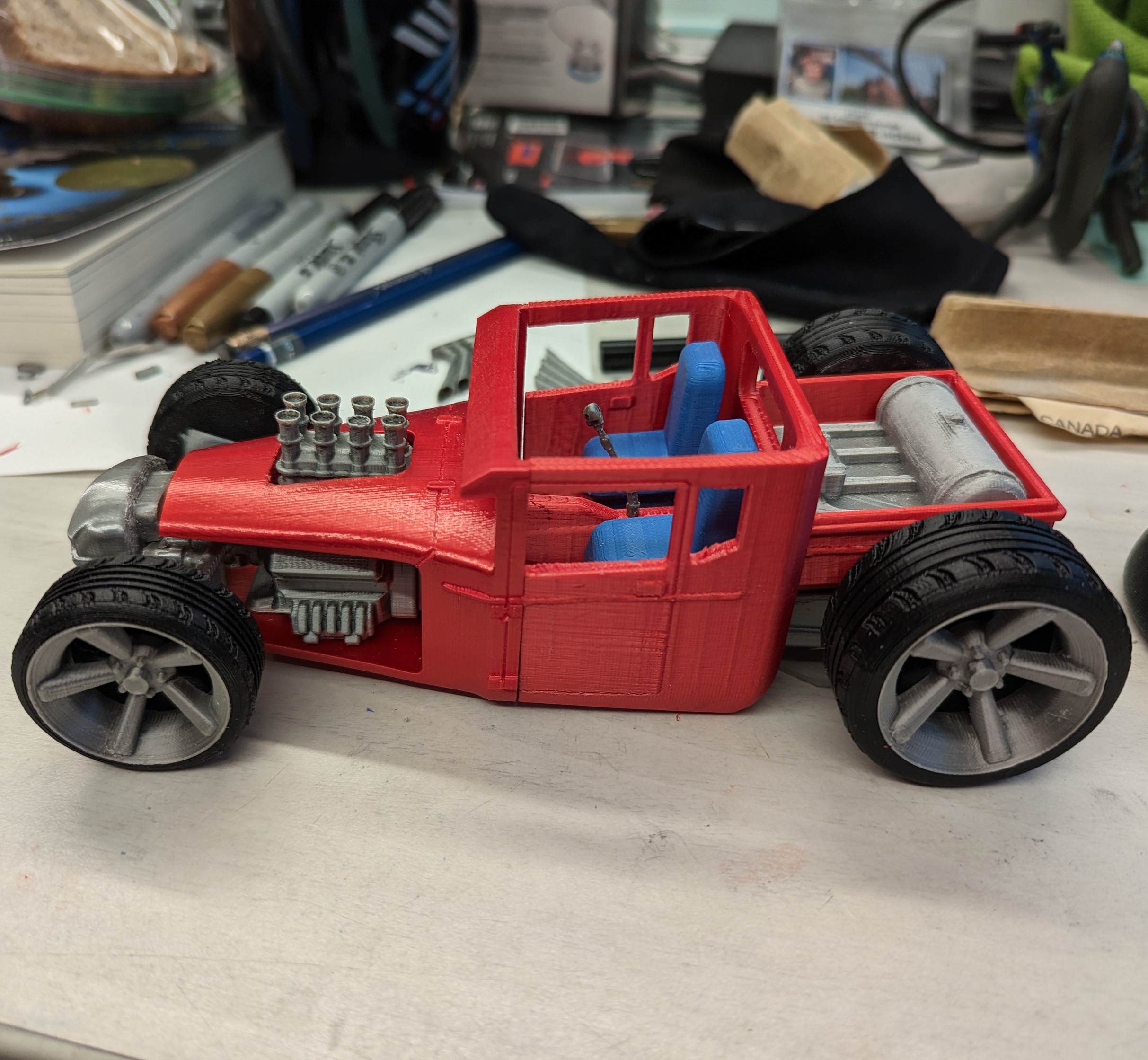 Hot Wheels Boneshaker 3D Printable car 3D print model_12