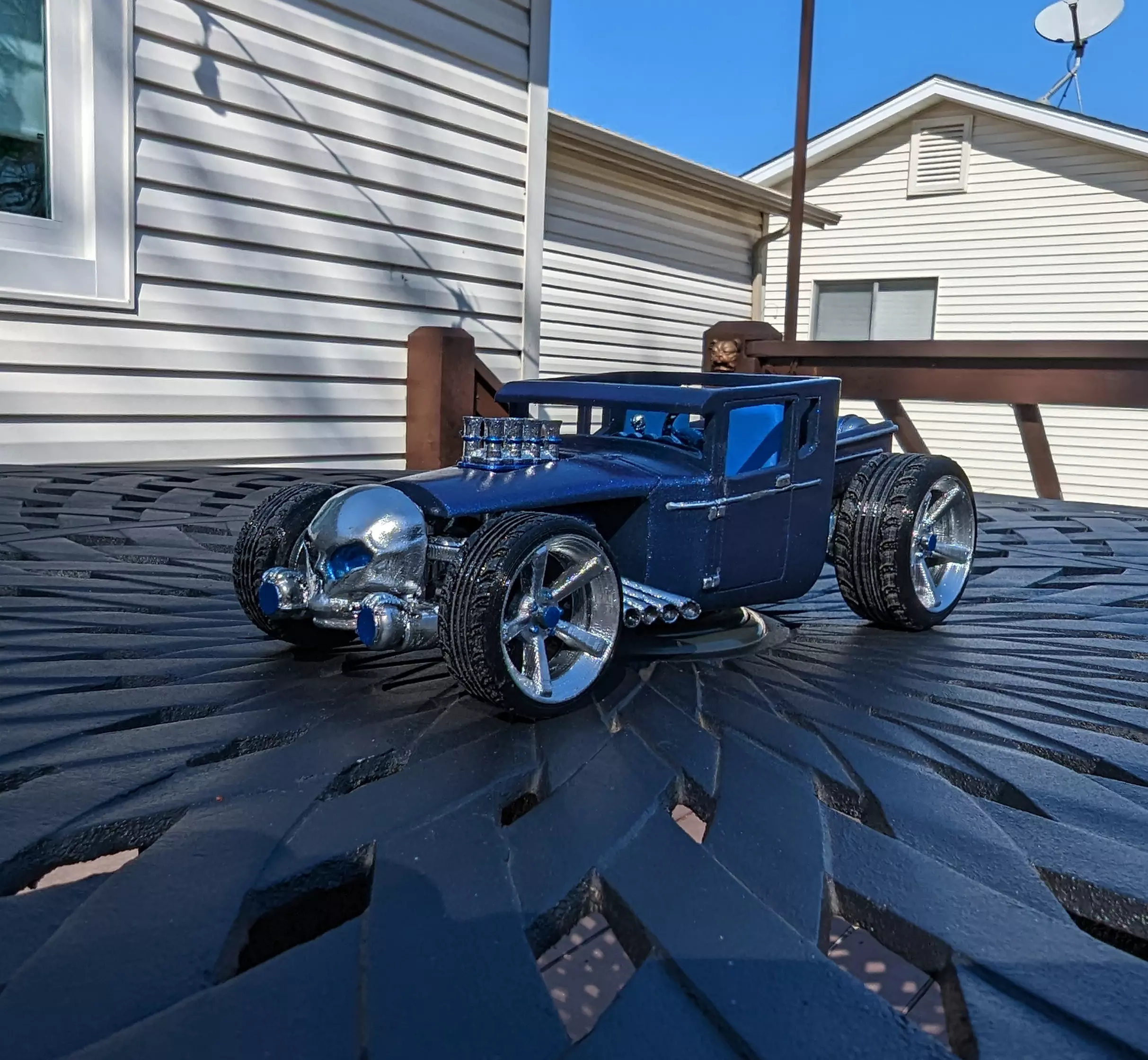 Hot Wheels Boneshaker 3D Printable car 3D print model_0