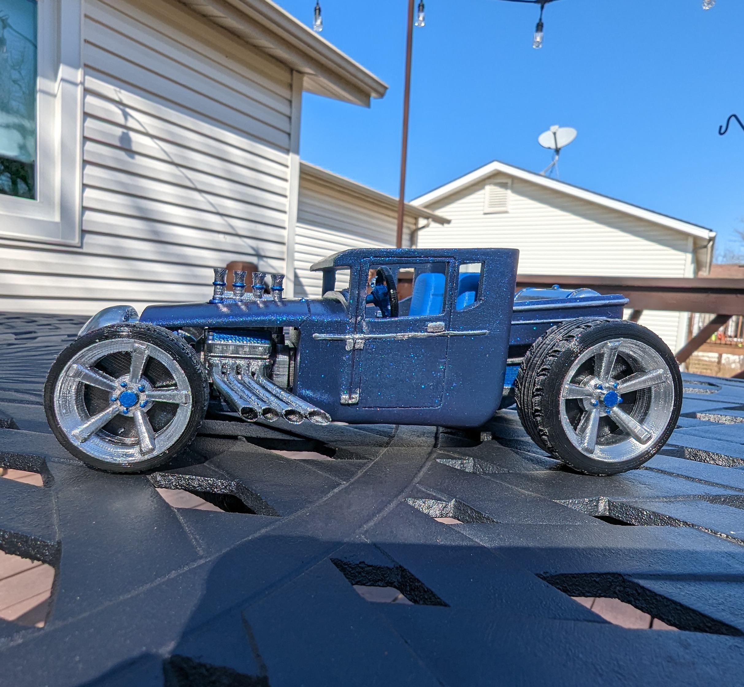 Hot Wheels Boneshaker 3D Printable car 3D print model_3