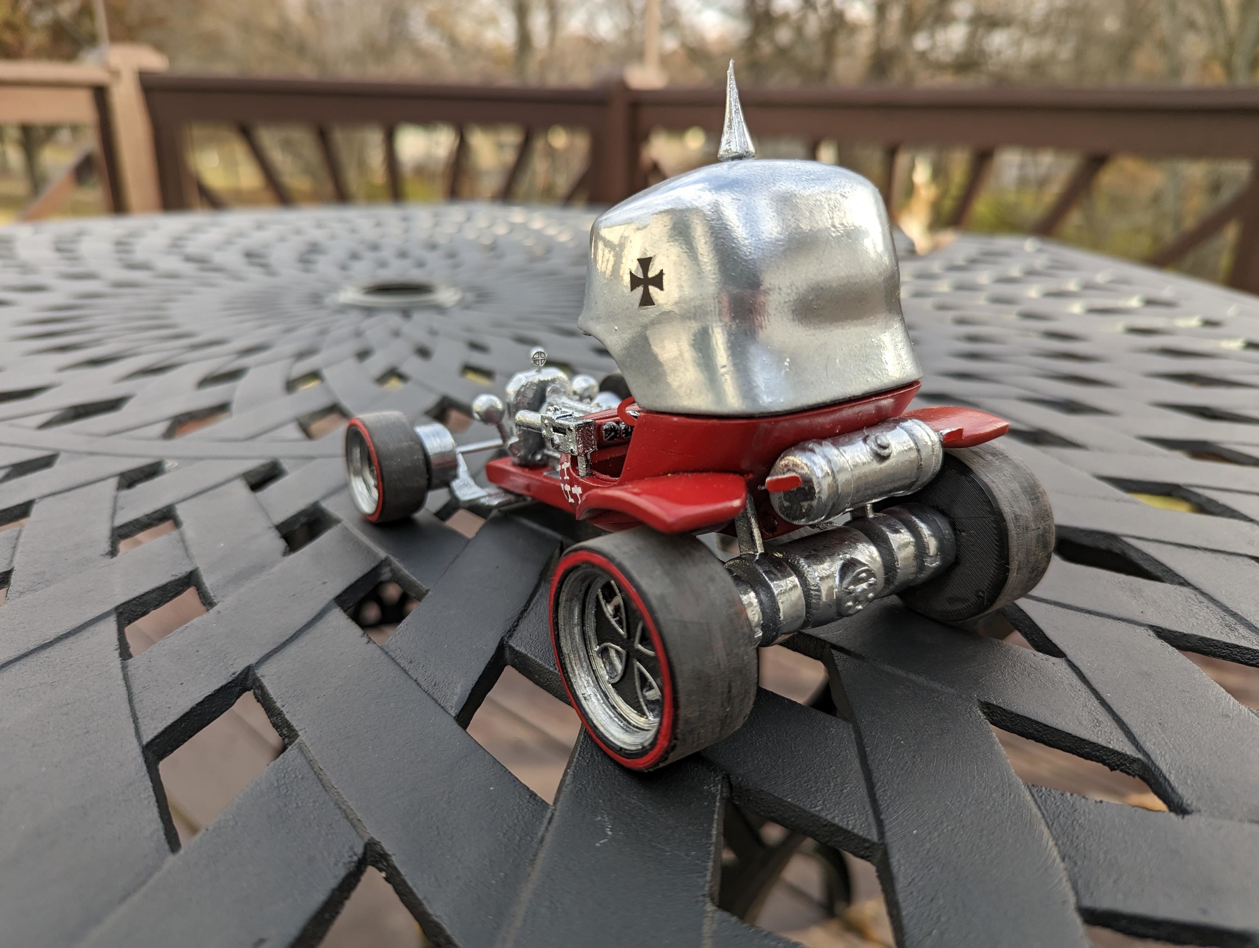 Hot Wheels Red Baron 3D printing file 3D print model_4