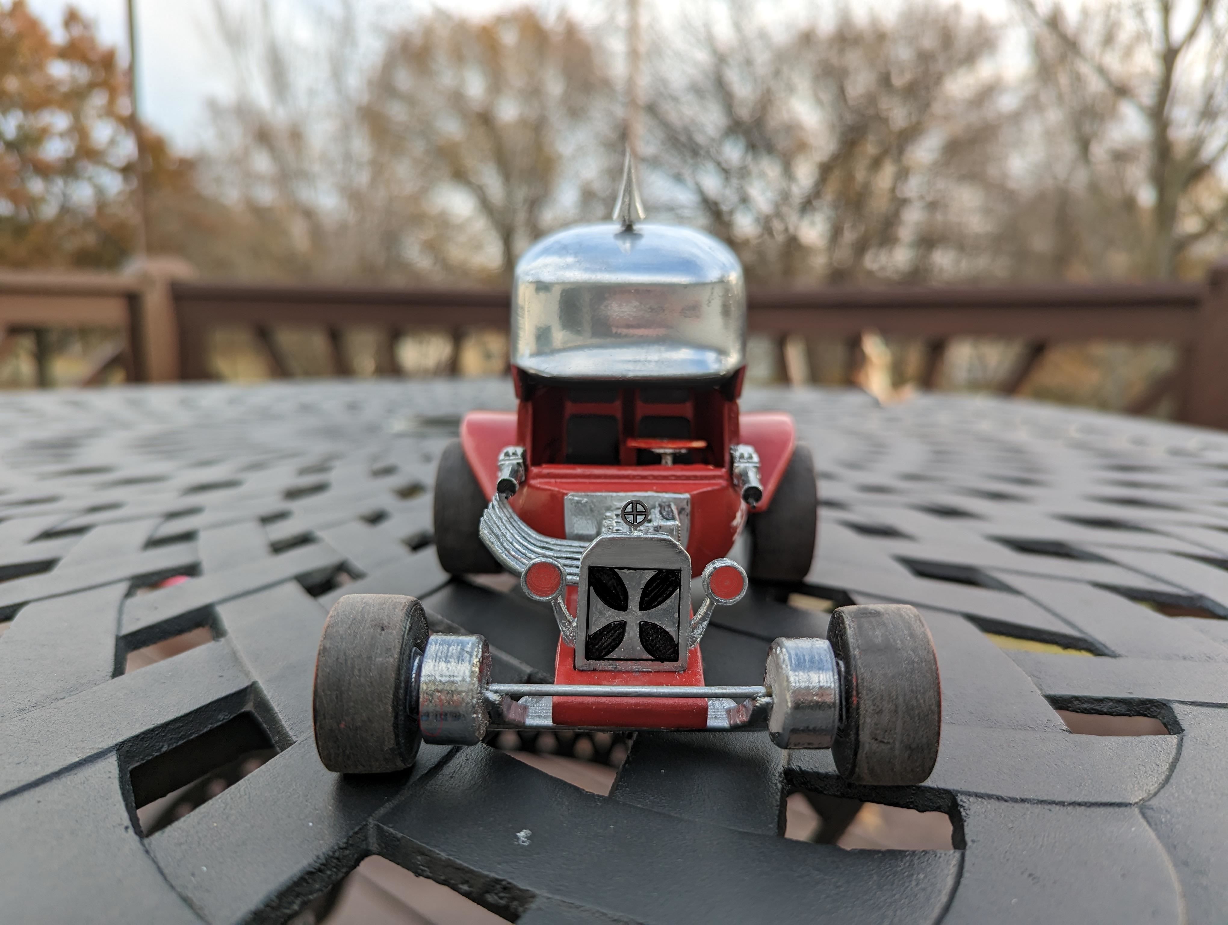 Hot Wheels Red Baron 3D printing file 3D print model_2