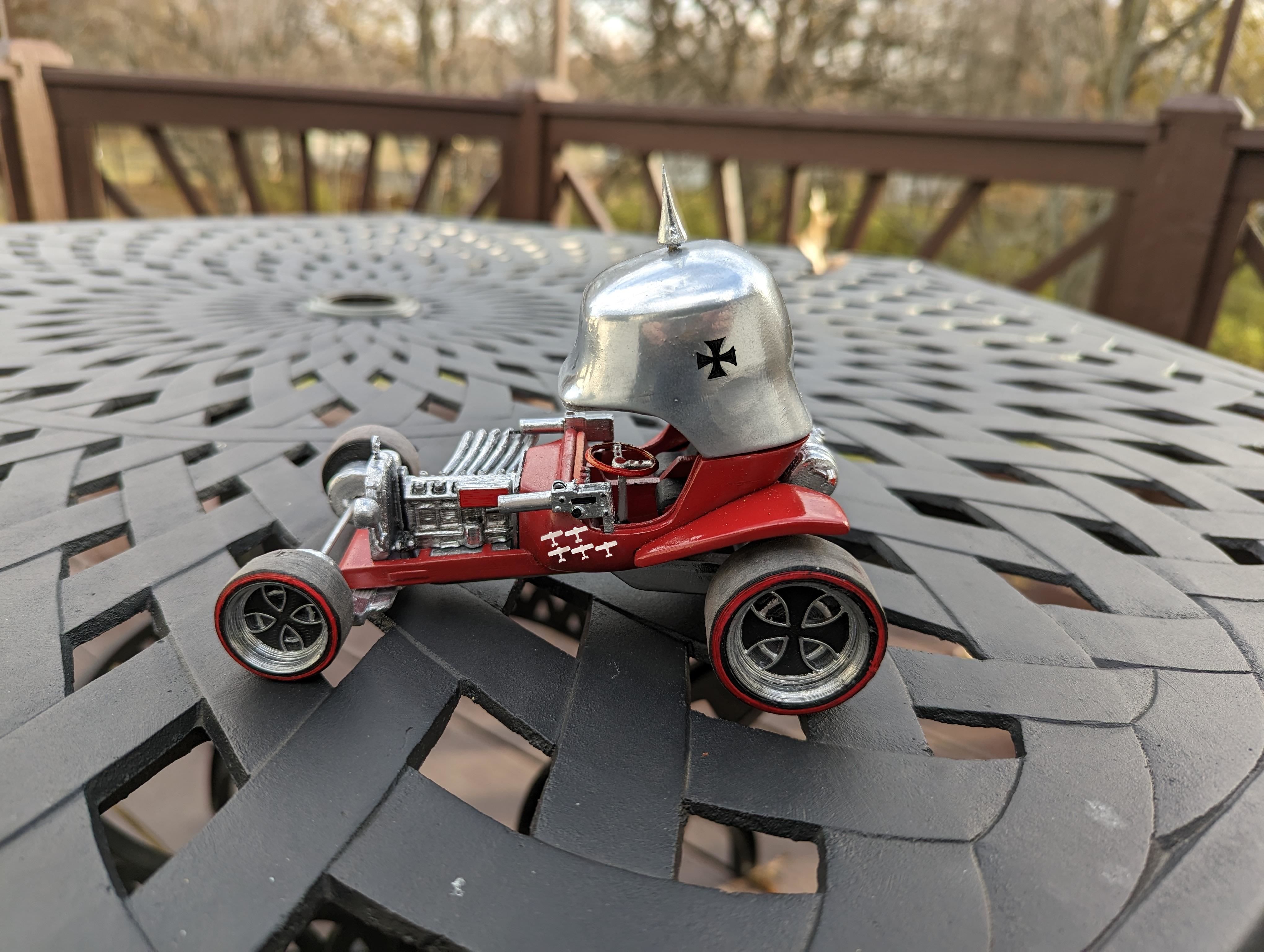 Hot Wheels Red Baron 3D printing file 3D print model_3