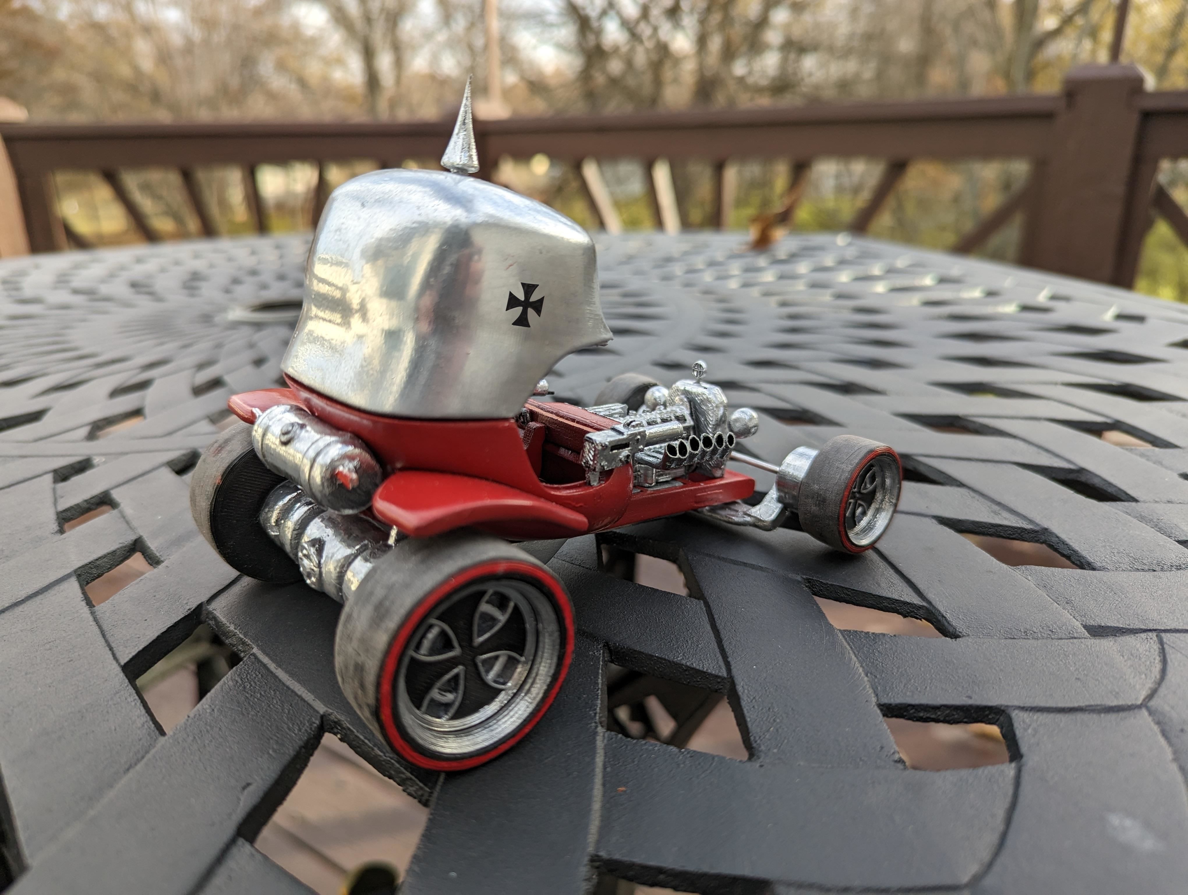 Hot Wheels Red Baron 3D printing file 3D print model_5