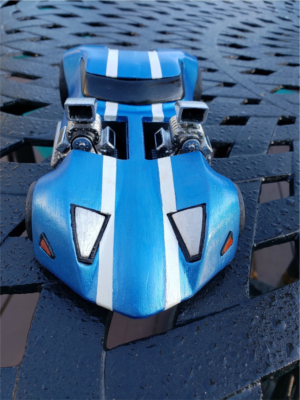 Hot Wheels Twin Mill car 3D Printing file 3D print model_5