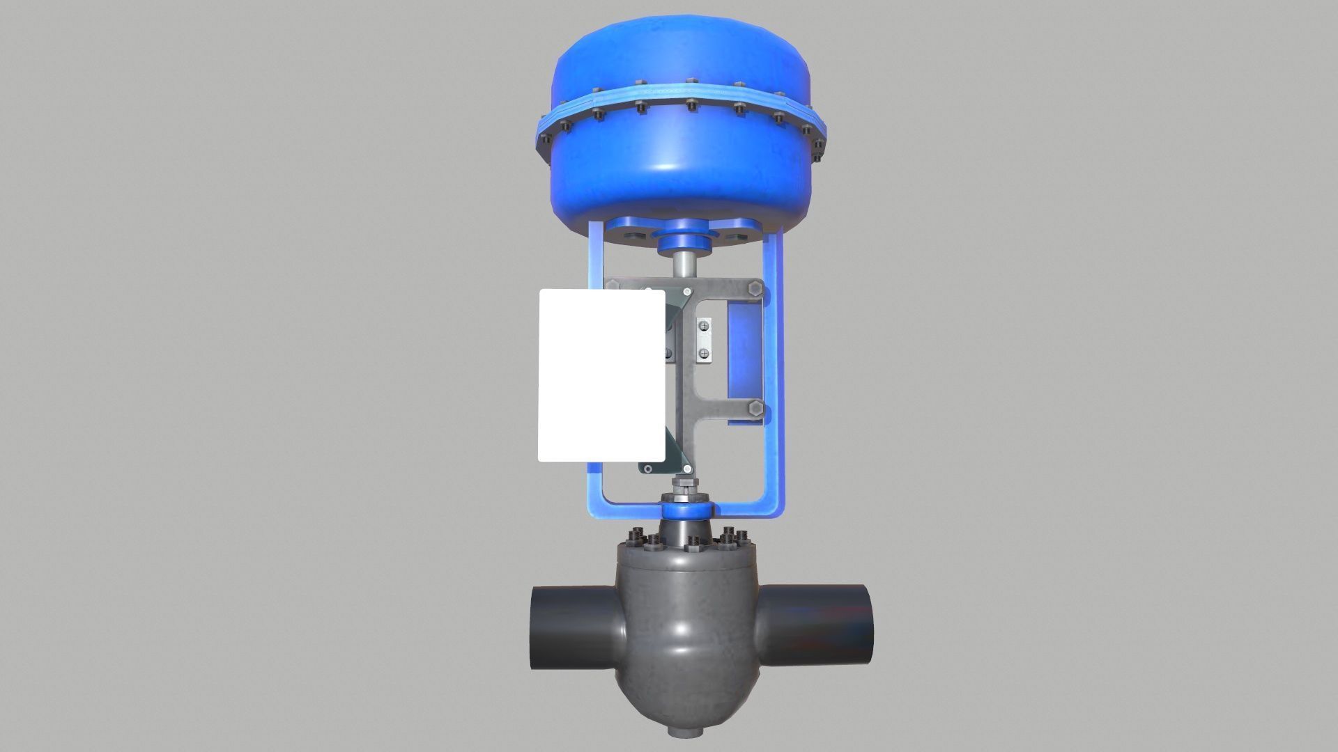 Control Valve Low-poly 3D model_11