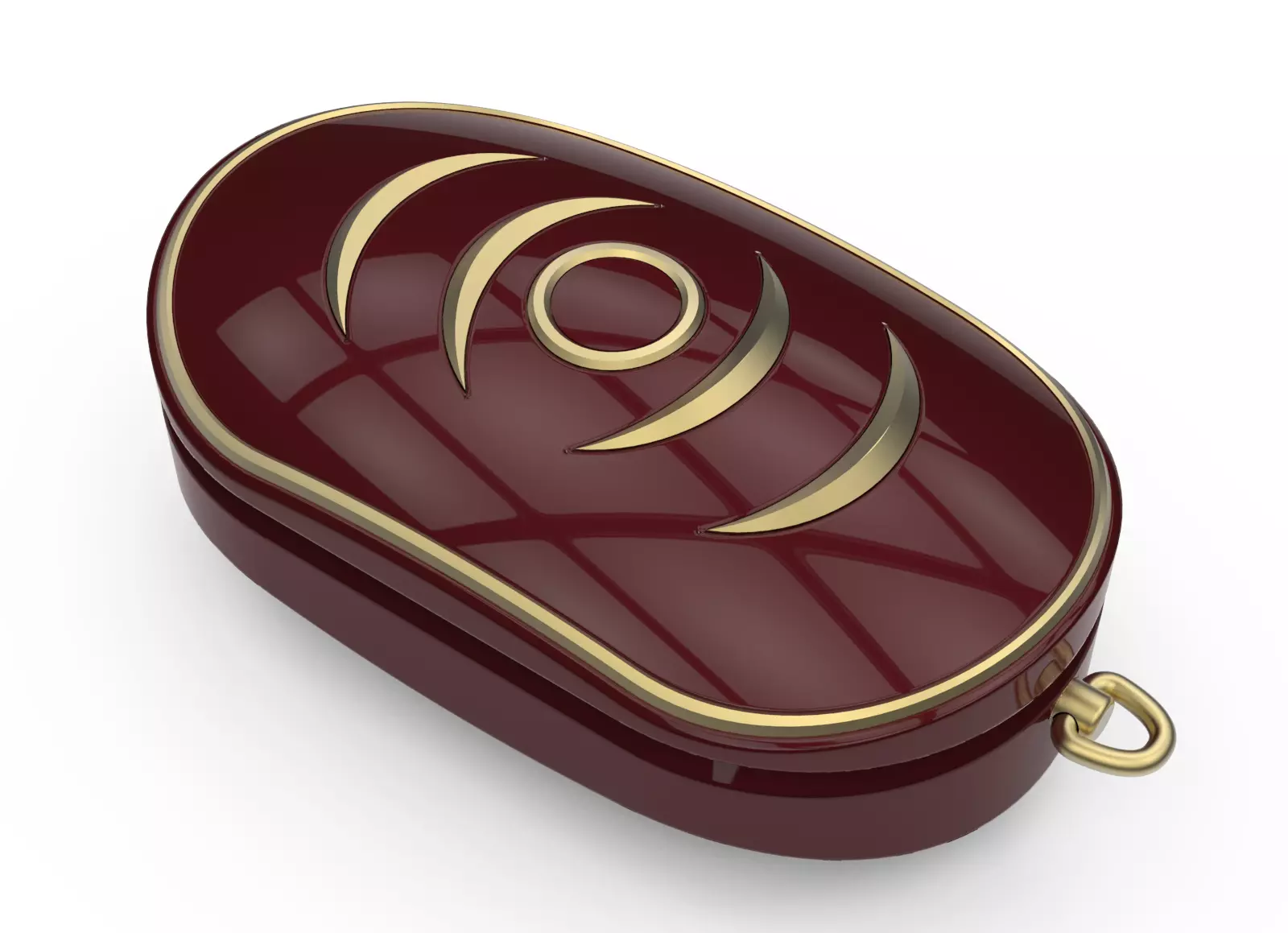 Keychain With Storage 3D print model