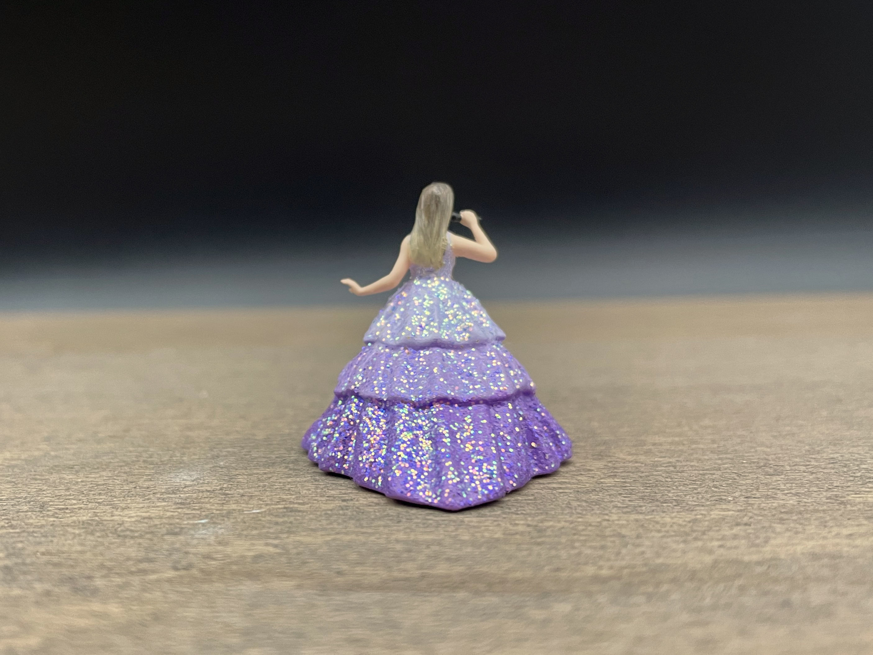 Taylor Swift Singing in Enchanted Flowing Dress Eras Tour 3D print model_1