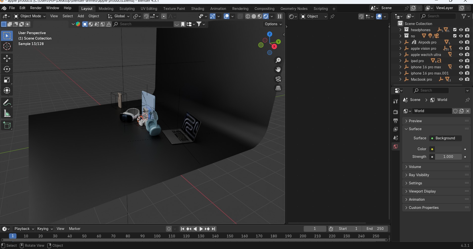 Package of ultimate Apple Products Collection Bundle 3D model_78