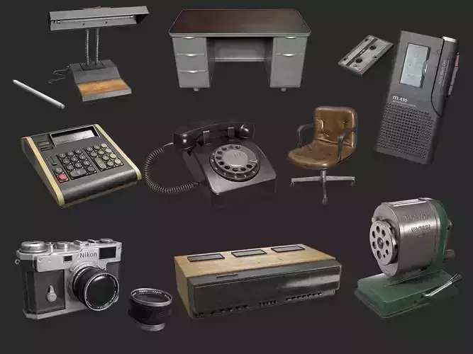 Vintage Office Essentials Collection 
