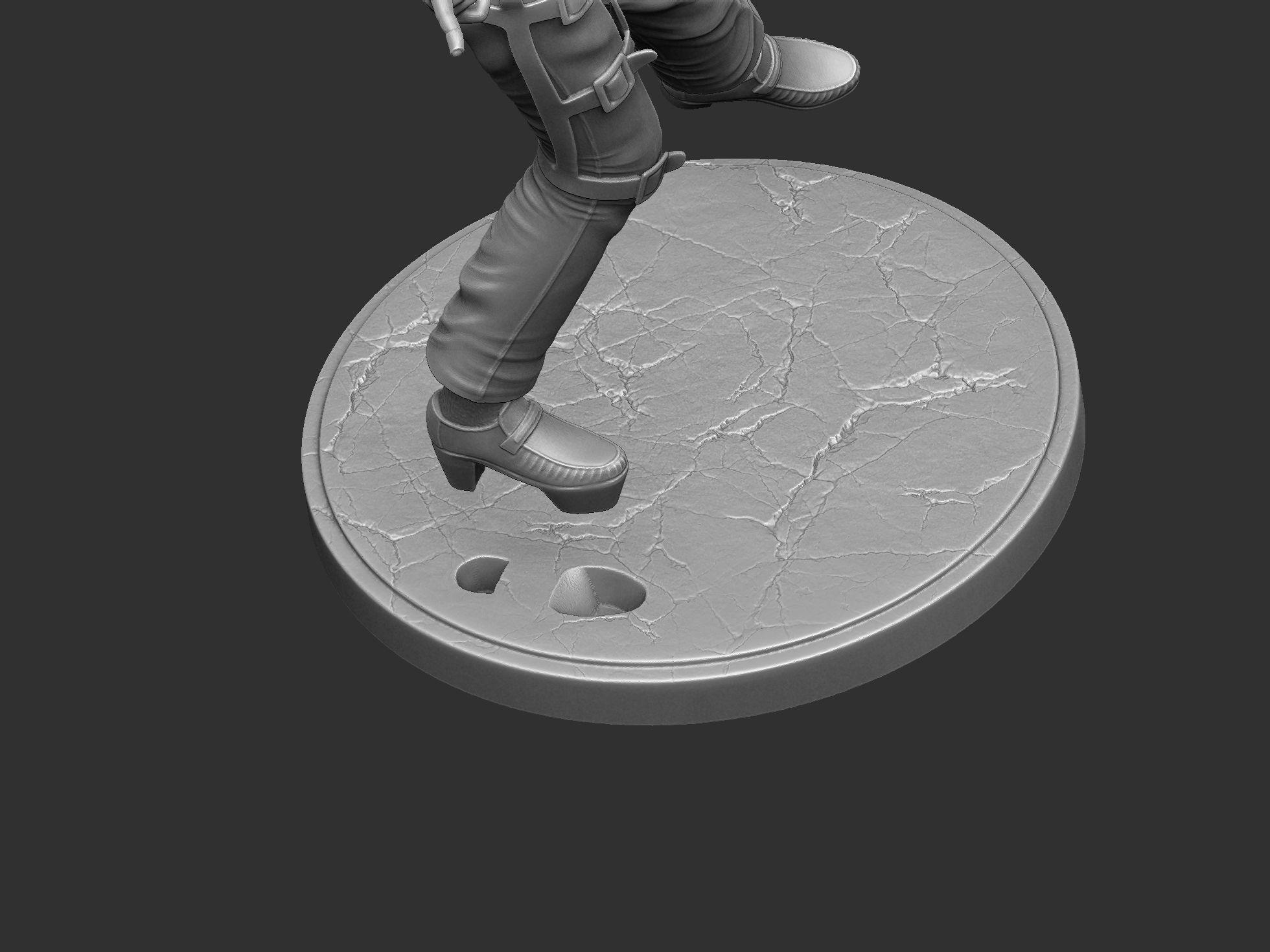 Michael Jackson full length for 3D printing STL              3D print model_1