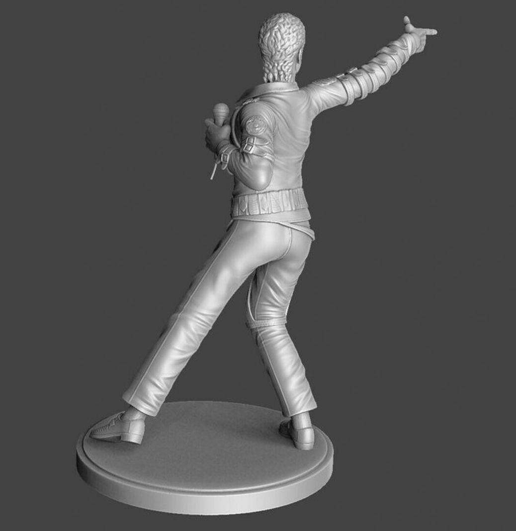 Michael Jackson full length for 3D printing STL              3D print model_7