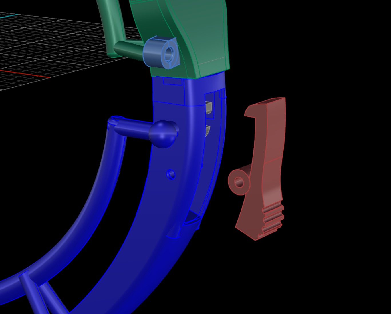 Bracelet jewellery 3d wax resine projet model 3D print model 4 3D print model_2