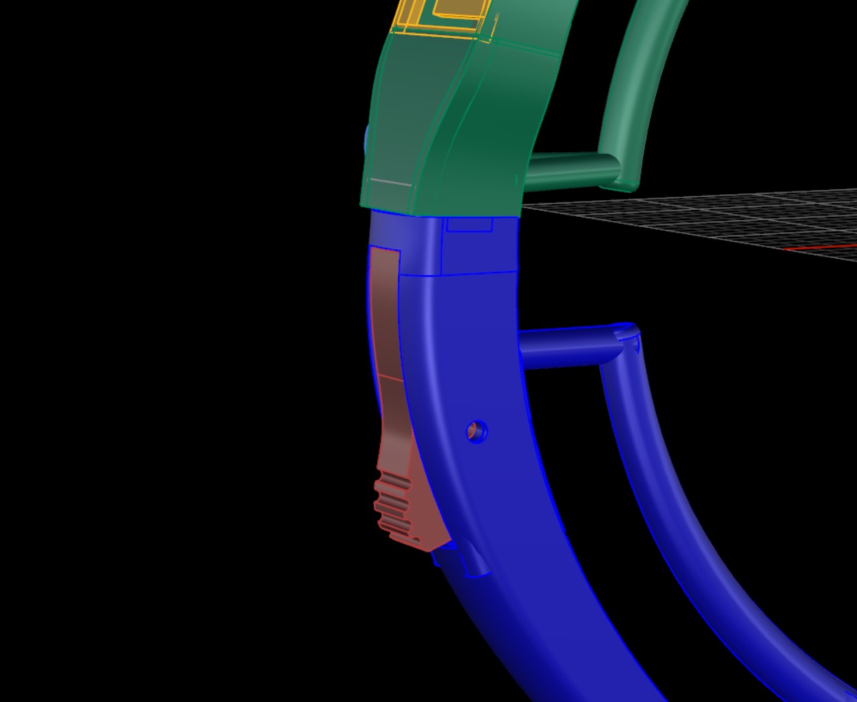 Bracelet jewellery 3d wax resine projet model 3D print model 4 3D print model_1