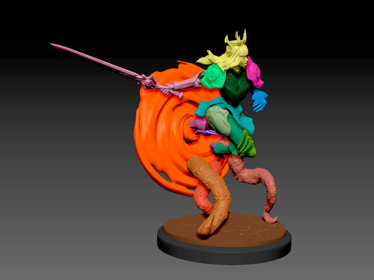 Magik Marvel Rivals 3D print model_16