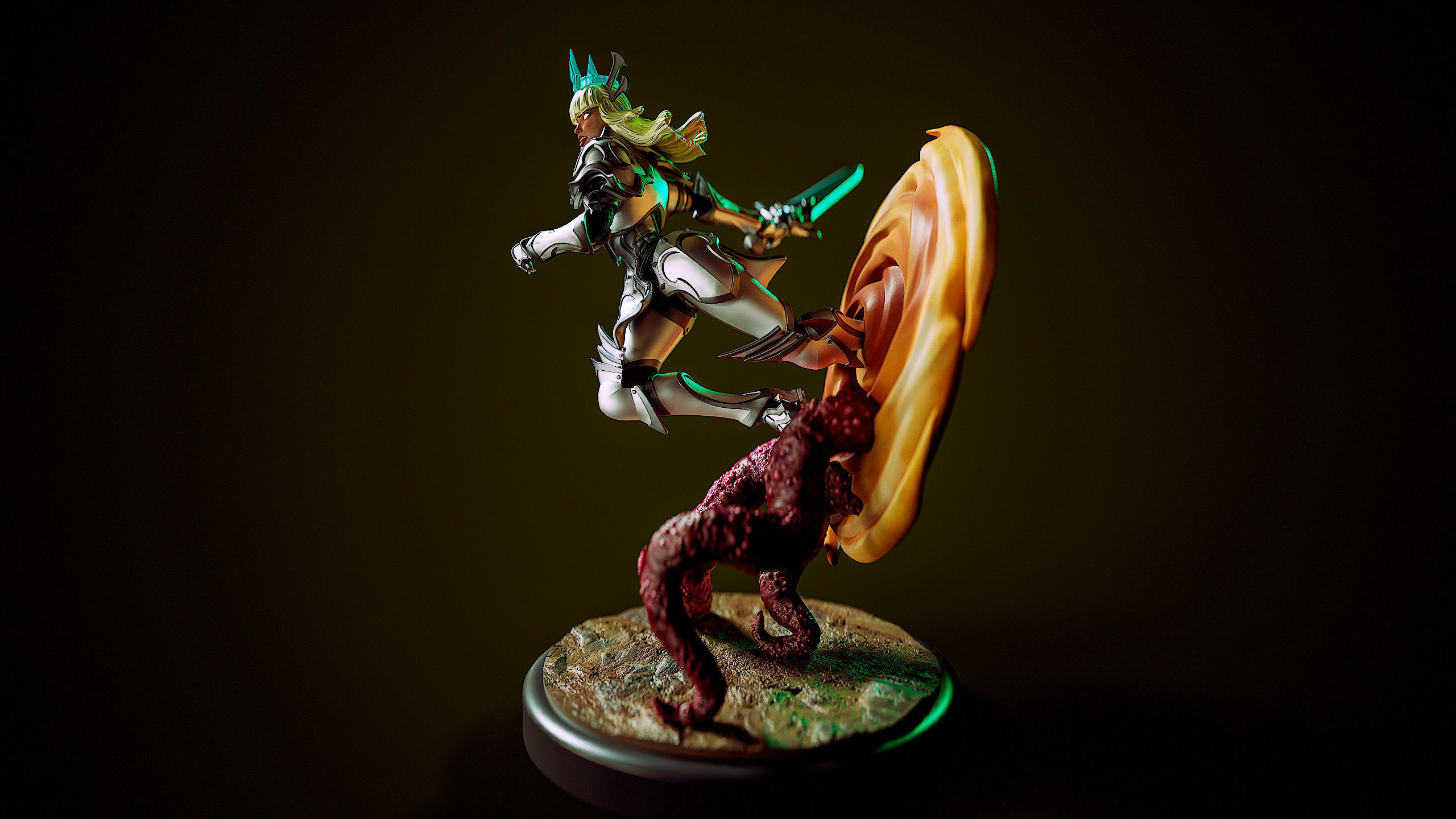 Magik Marvel Rivals 3D print model_12