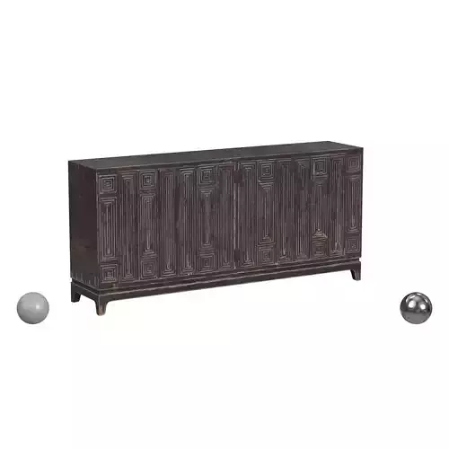 Iza 4Dr Sideboard Antique Black