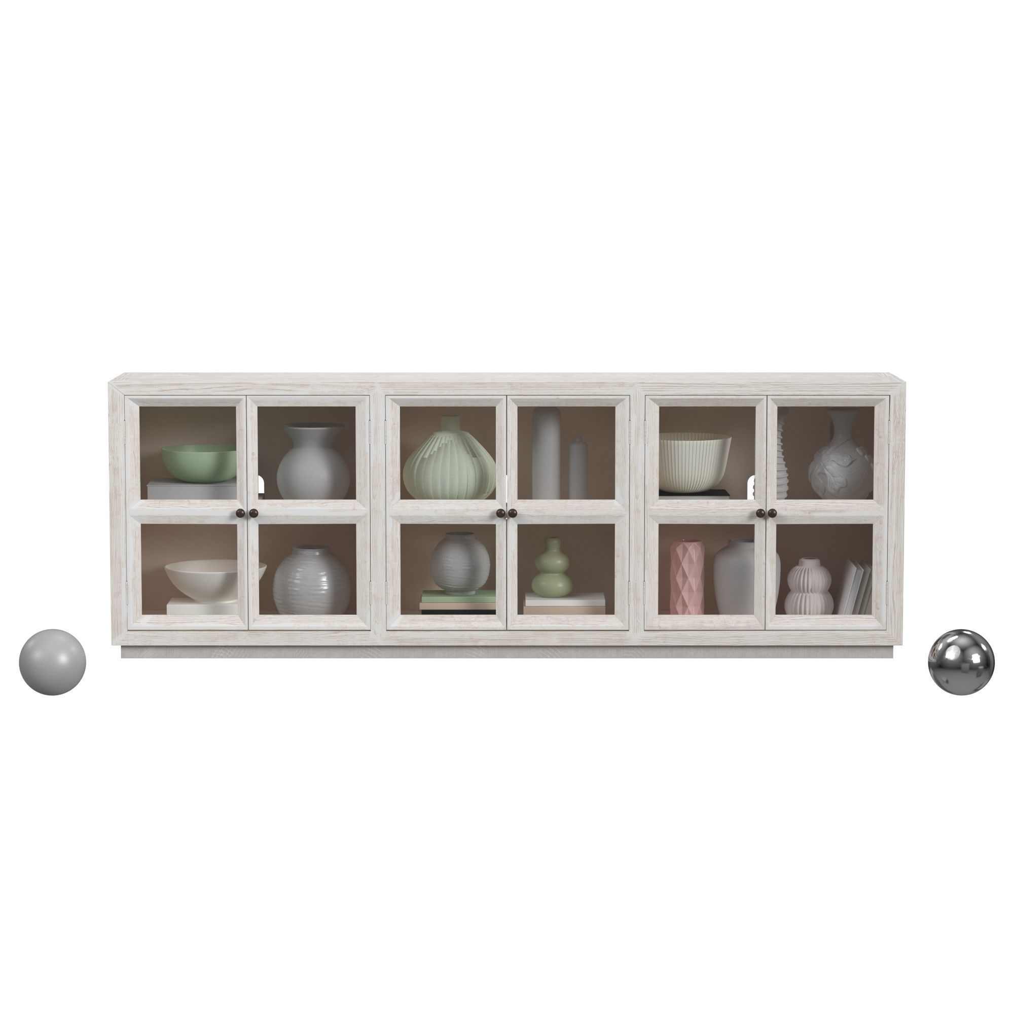 Selma Sideboard Pearl 3D model_1