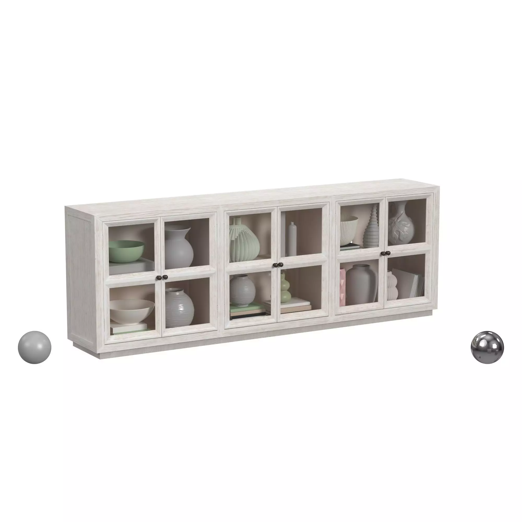 Selma Sideboard Pearl 3D model_0