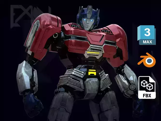 Transformers One Optimus Prime Orion Pax 3D model