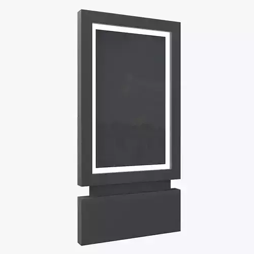 Street Billboard 3D model