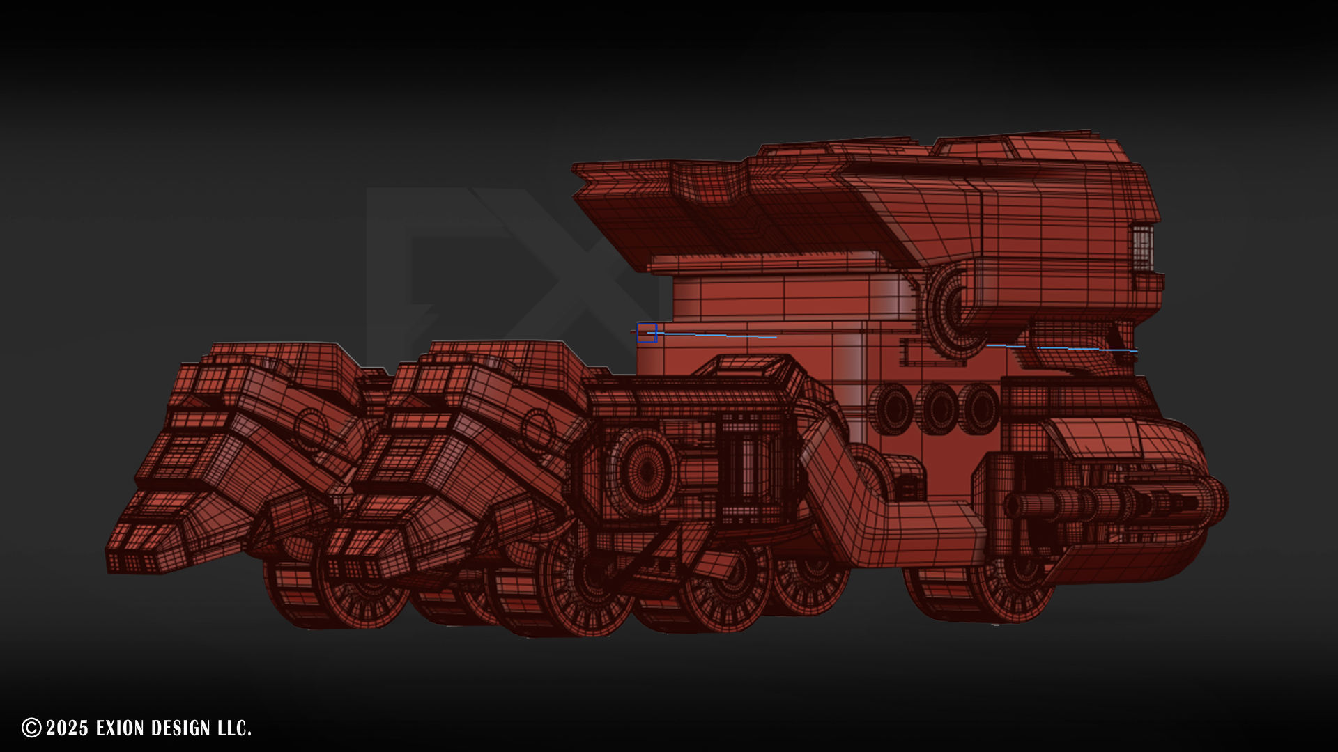 Transformers One Optimus Prime Cybertron Vehicle Form 3D model_4