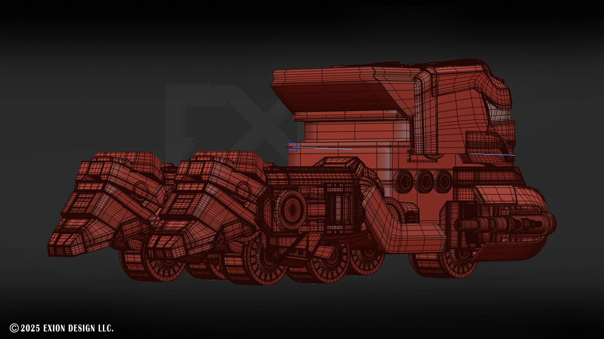 Transformers One Optimus Prime Cybertron Vehicle Form 3D model_6