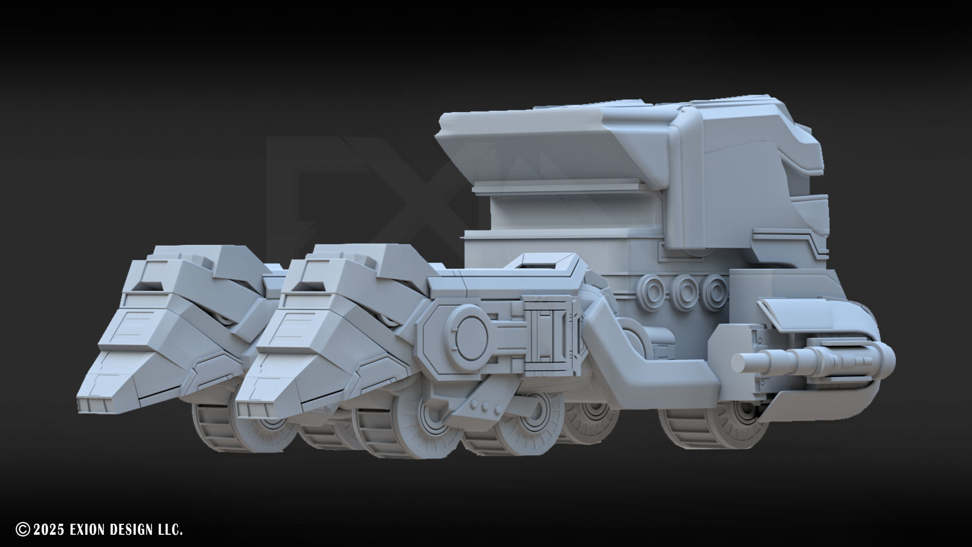 Transformers One Optimus Prime Cybertron Vehicle Form 3D model_8