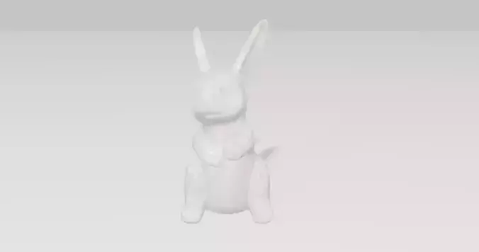 Rabbit for 3D Printing