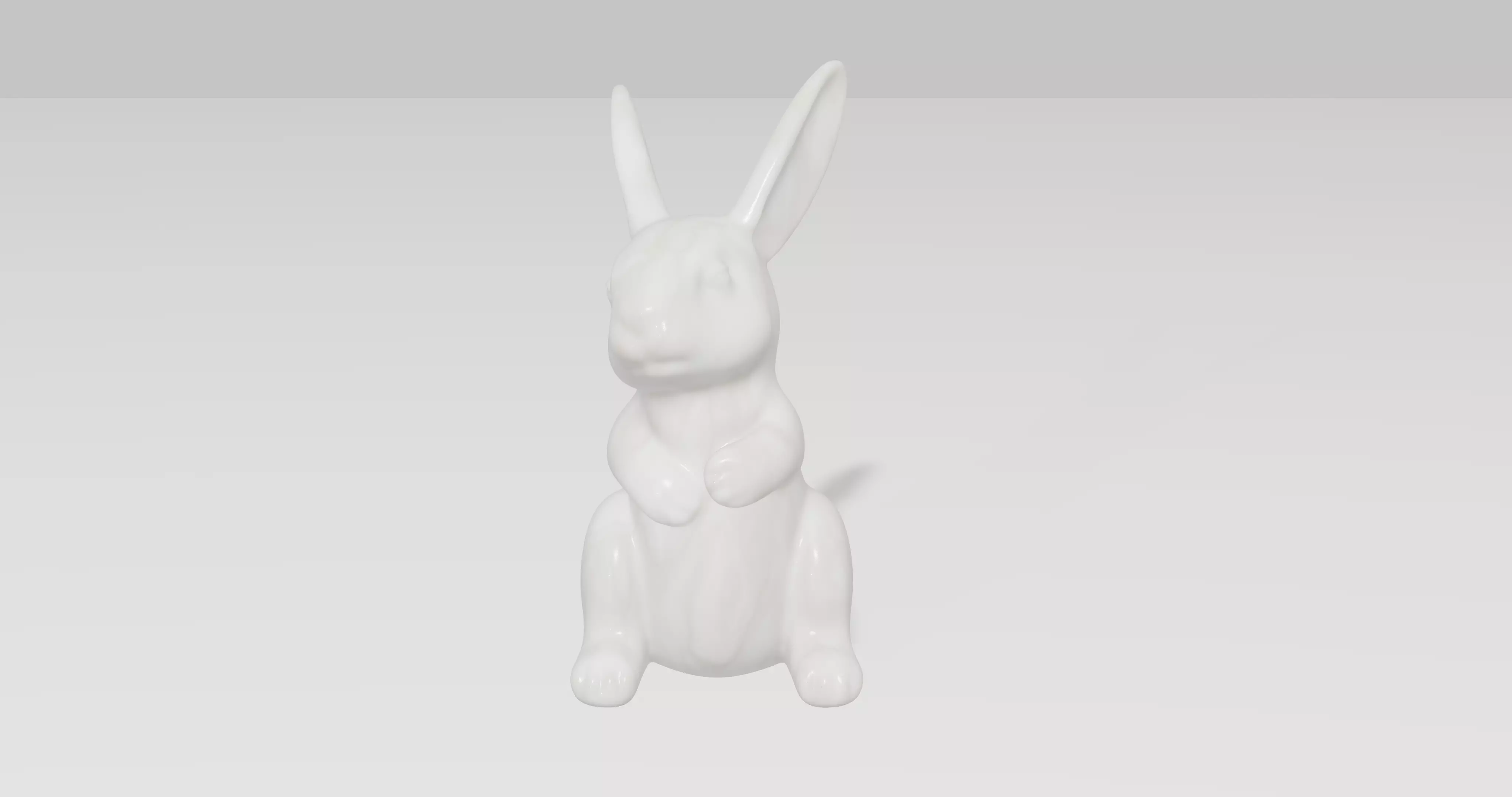 Rabbit for 3D Printing 3D print model_0